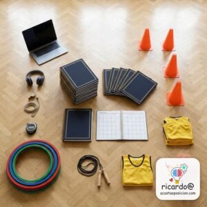 Pack Completo de oposiciones de Educación Física en Canarias: temario, supuestos prácticos, programación didáctica y situaciones de aprendizaje junto a material deportivo